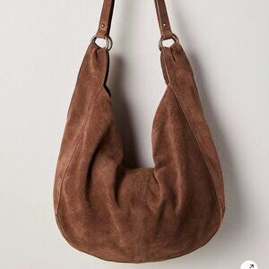 Free People Roma Suede Tote Bag